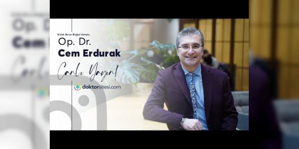 Ataşehir KBB Uzmanı Op. Dr. Cem Erdurak